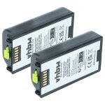 Vhbw 2x batterie compatible avec symbol mc3190 - sl4h12e0u, mc3190 - rl4s04e0a scanner de code - barre ...