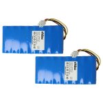 Vhbw 2x batteries tondeuse robot (5200mah, 18v, li - ion) remplacement pour husqvarna 5806833 - 01, 580683301 ...