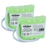 Vhbw 2x batterie compatible avec velux ksx 100k volet roulant de fen�tre et stores, fen�tres solaires ...