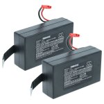 Vhbw 2x batteries compatible avec yuneec q500, st10 + chroma ground station, st10 mod�le rc (6800mah, ...