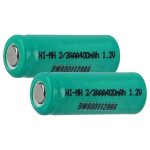 Vhbw 2x cellules de batterie remplacement pour 2 / 3aaa pour batteries - 400 mah, 1, 2 v, nimh Vhbw 2x cellules de batterie remplacement pour 2 / 3aaa pour batteries - 400 mah, 1, 2 v, nimh
