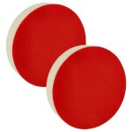 Vhbw 2x eponge de polissage compatible avec aeg ponceuses excentriques et  vibration - 13 cm diam. de ...