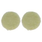 Vhbw 2x eponge de polissage compatible avec bosch pex 300 ae, pex 400 ae ponceuses excentriques et  ...