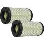 Vhbw 2x filtre � air compatible avec john deere 4000 4110, 4000 4010, 4000 4100, 200 225c lc rts pelleteuse ...