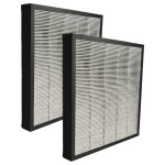 Vhbw 2x filtre � air remplacement pour boneco a681 pour purificateur, humidificateur - multicouches hepa ...
