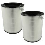 Vhbw 2x filtre � charbon actif compatible avec philips 2000, ac2939, ac2958, 2000i, ac2936 purificateur ...