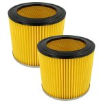 Vhbw 2x filtre compatible avec kity asp 100, pd 4000 aspirateur  copeaux