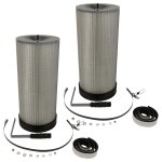 Vhbw 2x filtre � particules fines compatible avec holzmann abs850 centrale d'aspiration - particules ...