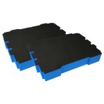 Vhbw 2x insert en mousse compatible avec festool systainer t - loc coffre à outils - mousse rigide, bleu, ... Vhbw 2x insert en mousse compatible avec festool systainer t - loc coffre à outils - mousse rigide, bleu, ...