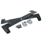 Vhbw 2x lames compatible avec honda hf2220, hf2218, hf2213, cm 2135 h, 1540hr - sx tondeuse - lames de ...