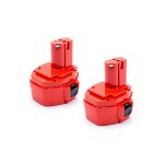 Vhbw 2x nimh batterie 1500mah (14. 4v) pour outil �lectrique outil powertools tools makita 6236dwde, ...