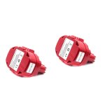 Vhbw 2x nimh batterie 2000mah (18v) pour outil �lectrique outil powertools tools makita 6347d, 6347dwae, ...