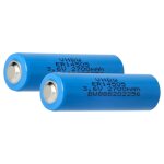 Vhbw 2x piles au lithium er14505 compatible avec viessmann trimatik, trimatik 2 - piles sp�ciales (2700mah, ...