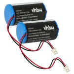 Vhbw 2x pile remplacement pour visonic u - er34615m / w200 pour syst�me d'alarme (14500mah, 3, 6v, li ...