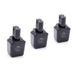 Vhbw 3 x nimh batterie 2100mah (9. 6v) pour outillage bosch psr - serie 1. gnration avec batterie knolle ...