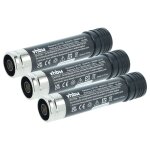 Vhbw 3x batterie compatible avec black & decker versapak vp940, vp730, vp750 outil �lectrique (3000 mah, ...