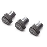 Vhbw 3x batterie �lectro - outils li - ion 1500mah (10. 8v) compatible avec metabo powermaxx sb basic, ...