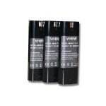 Vhbw 3x batteries compatible avec makita 6022dw, 6071dw, 6071dwk, 6072d, 6072dl, 6072dw, 6072dwk, 6073d ...