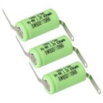 Vhbw 3x batteries remplacement pour 2 / 3aa pour modéle rc (650mah, 1, 2v, nimh, vert, avec cosse à souder ... Vhbw 3x batteries remplacement pour 2 / 3aa pour modéle rc (650mah, 1, 2v, nimh, vert, avec cosse à souder ...