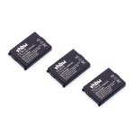 Vhbw 3x batterie compatible avec telekom sinus 700m combin� t�l�phonique t�l�phone fixe (1300mah, 3, ...