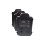 Vhbw 3x batterie compatible avec worx wg546, wg546e, wg546e. 2, wg546e. 9, wg548e, wg548e. 9, wg549e, ...