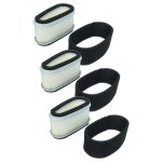 Vhbw 3x filtre � air, 3x pr�filtre compatible avec h�ndler wahl 1300 moteur de tondeuse � gazon