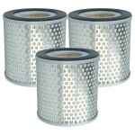 Vhbw 3x filtre � particules fines remplacement pour freuding 46205 pour centrale d'aspiration - particules ...