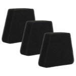 Vhbw 3x filtre compatible avec poulan 2050, 4016, 1975, 2555, 2075, 2055, 2275, 2250, 1950, 2550, 2375, ...