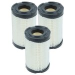 Vhbw 3x filtre remplacement pour tecumseh tc21333, tc63087a, tc35066, tc23410051, tc23410051 pour tondeuse ...