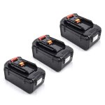 Vhbw 3x li - ion batterie 3000mah (36v) pour outil �lectrique outil powertools tools dolmar ac - 3600 ...