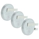 Vhbw 3x li - ion pile bouton de remplacement pour maxell cr2050hr 350mah 3v convient pour les batteries ...