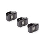 Vhbw 3x nimh batterie 1500mah (12v) pour outil électrique outil powertools tools milwaukee 0501 - 20, ... Vhbw 3x nimh batterie 1500mah (12v) pour outil électrique outil powertools tools milwaukee 0501 - 20, ...