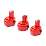 Vhbw 3x nimh batterie 1500mah (14. 4v) pour outil �lectrique outil powertools tools makita 6236dwde, ...