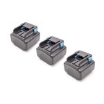 Vhbw 3x nimh batterie 1500mah (24v) pour outil �lectrique outil powertools tools hitachi dv 24dvks, ub24d ...