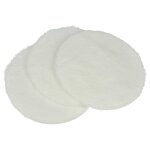 Vhbw 3x pads de polissage compatible avec krcher fp 202, pst 1000, pst 222, fp 222 aspiro - cireuse ...