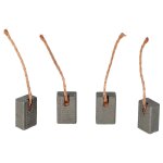 Vhbw 4x balais de charbon 12 x 7, 9 x 4, 9 mm compatible avec ambrogio l60, l30, l85 evolution, l210, ...