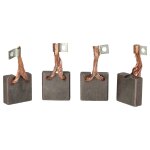 Vhbw 4x balais de charbon 25, 5 x 25, 7 x 8, 9 mm compatible avec jungheinrich transpalette 0871077 v�hicule ...