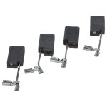 Vhbw 4x balais charbon 5 x 10 x 17 mm compatible avec fein wsg 8 - 125, 8 - 125 c ponceuse  bande, perceuse, ...