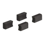 Vhbw 4x balais charbon compatible avec melitta solo e950 - 222, e950 - 333 machine � caf�