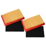 Vhbw 4x filtre (2x pr�filtre, 2x filtre � air) compatible avec honda mtd 1p61 eh tondeuse � gazon - 14, ...