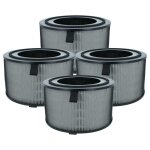Vhbw 4x filtre � air compatible avec philips 3200 series ac3210, ac3220 purificateur - multicouches pr�filtre ...