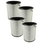 Vhbw 4x filtre � charbon actif remplacement pour philips ac2939, fy2180 / 30 pour purificateur d'air ...