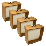 Vhbw 4x filtre remplacement pour kemper 109 0454 pour centrale d'aspiration - filtre hepa, e10