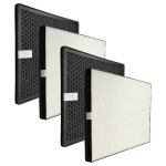 Vhbw 4x filtre remplacement pour nanoprotect fy1413 / 30, nanoprotect fy1410 / 30 pour purificateur d'air ...