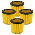 Vhbw 4x filtre remplacement pour scheppach 75100701 pour aspirateur � copeaux