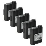 Vhbw 5x batterie compatible avec alan midland gxt - 600, gxt - 661, gxt - 650, gxt - 710, gxt - 700, ...