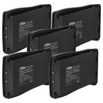 Vhbw 5x batterie compatible avec baofeng bf - 666s, bf - 777s, bf - 888s radio talkie - walkie (1500mah, ...
