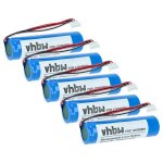 Vhbw 5x batterie compatible avec datalogic gryphon gm4130 - wh - 433k2, gm4400, gm4430 scanner de code ...