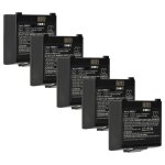Vhbw 5x batterie compatible avec epson tm - p20ii (101), tm - p20 (552), tm - p20 imprimante, scanner, ...