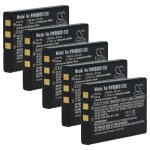 Vhbw 5x batterie compatible avec icom ic - rx7 radio talkie - walkie (1050mah, 3, 7v, li - ion) Vhbw 5x batterie compatible avec icom ic - rx7 radio talkie - walkie (1050mah, 3, 7v, li - ion)